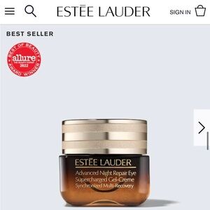 Estee Lauder Advanced Night Repair Eye Gel-Creme - Gold and Brown 5ML